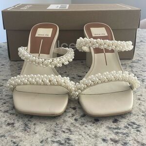 Dolce Vita Noel Vanilla Pearls - Gorgeous Heeled Sandal
